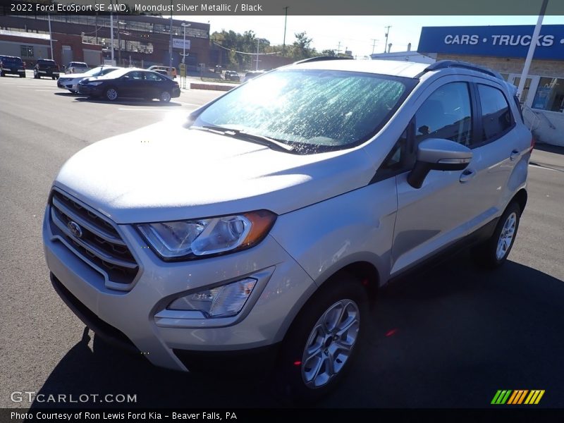 Moondust Silver Metallic / Black 2022 Ford EcoSport SE 4WD