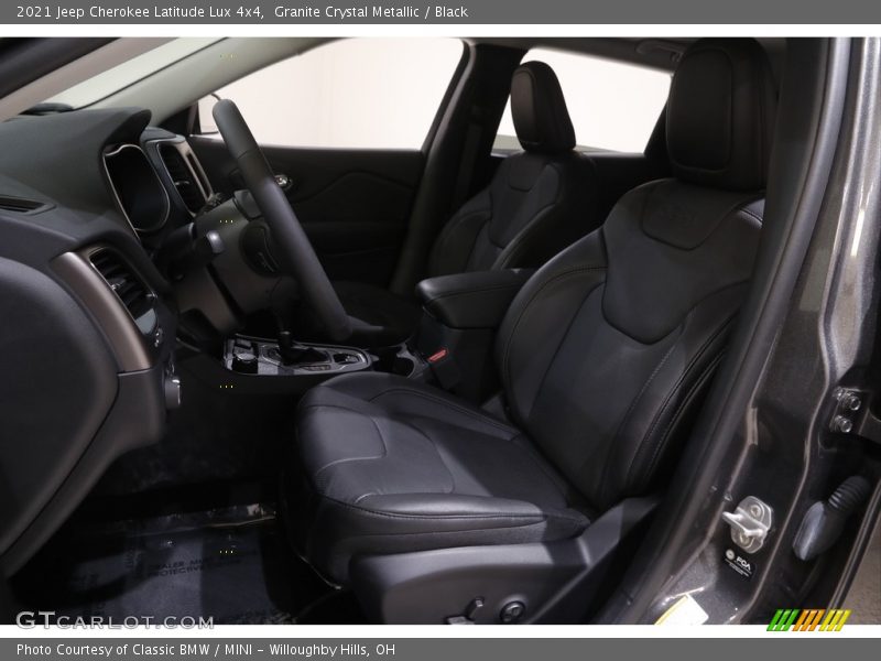 Granite Crystal Metallic / Black 2021 Jeep Cherokee Latitude Lux 4x4