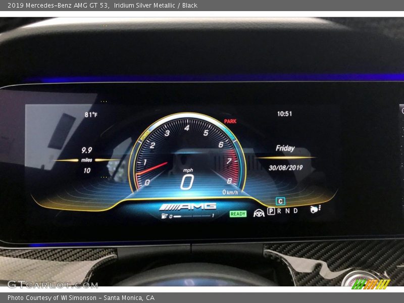  2019 AMG GT 53 53 Gauges