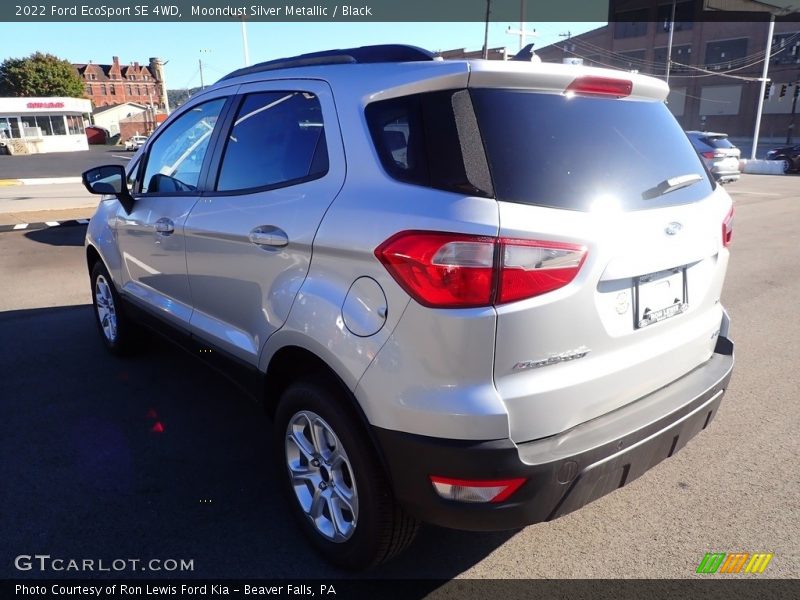 Moondust Silver Metallic / Black 2022 Ford EcoSport SE 4WD