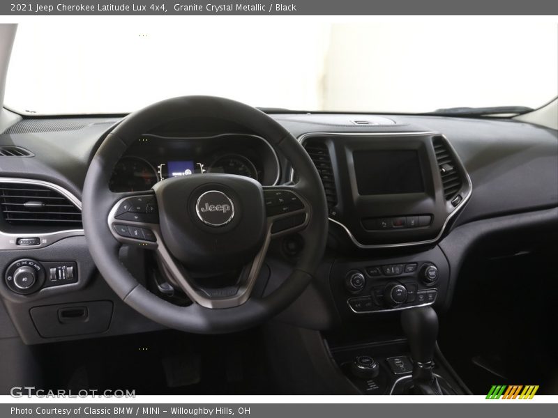 Granite Crystal Metallic / Black 2021 Jeep Cherokee Latitude Lux 4x4