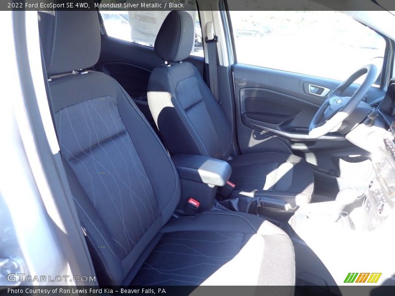 Moondust Silver Metallic / Black 2022 Ford EcoSport SE 4WD