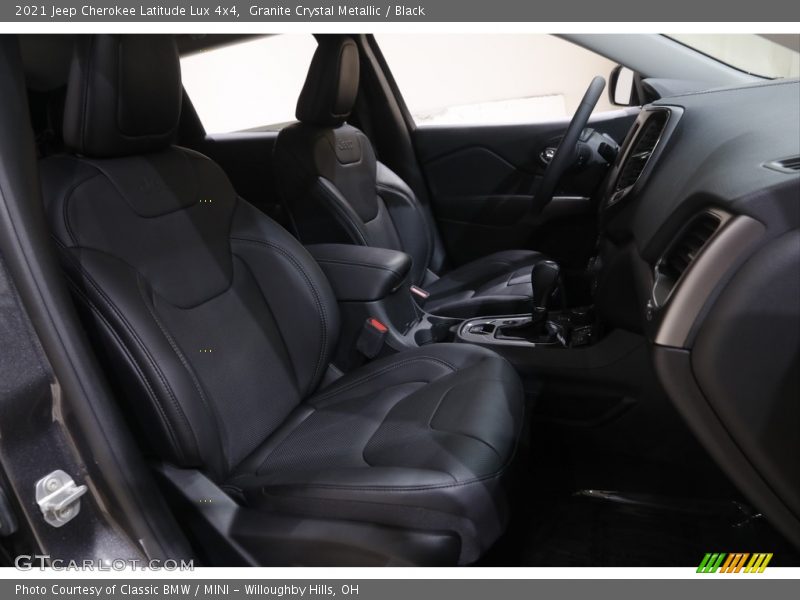 Granite Crystal Metallic / Black 2021 Jeep Cherokee Latitude Lux 4x4