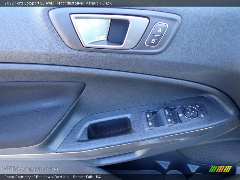 Moondust Silver Metallic / Black 2022 Ford EcoSport SE 4WD