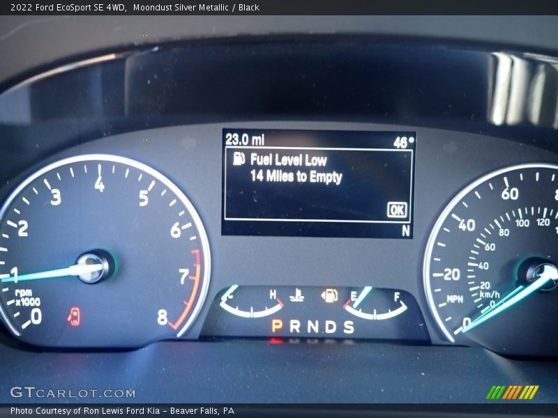 Moondust Silver Metallic / Black 2022 Ford EcoSport SE 4WD