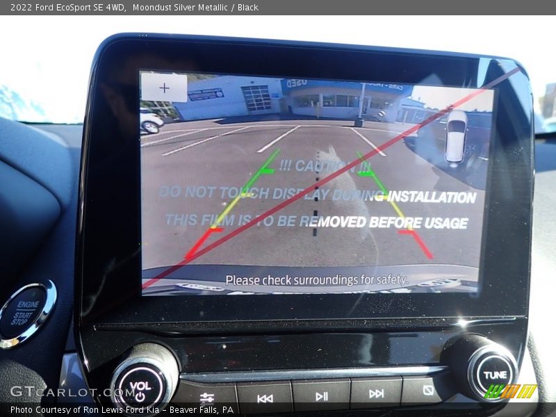 Moondust Silver Metallic / Black 2022 Ford EcoSport SE 4WD