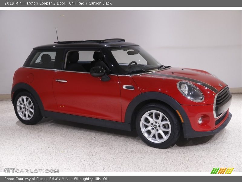 Chili Red / Carbon Black 2019 Mini Hardtop Cooper 2 Door