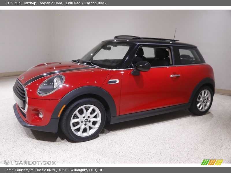 Chili Red / Carbon Black 2019 Mini Hardtop Cooper 2 Door