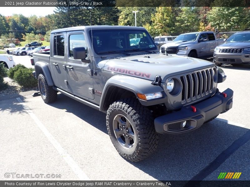Sting-Gray / Black 2021 Jeep Gladiator Rubicon 4x4