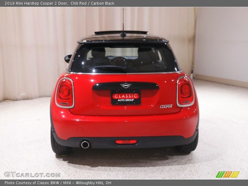 Chili Red / Carbon Black 2019 Mini Hardtop Cooper 2 Door