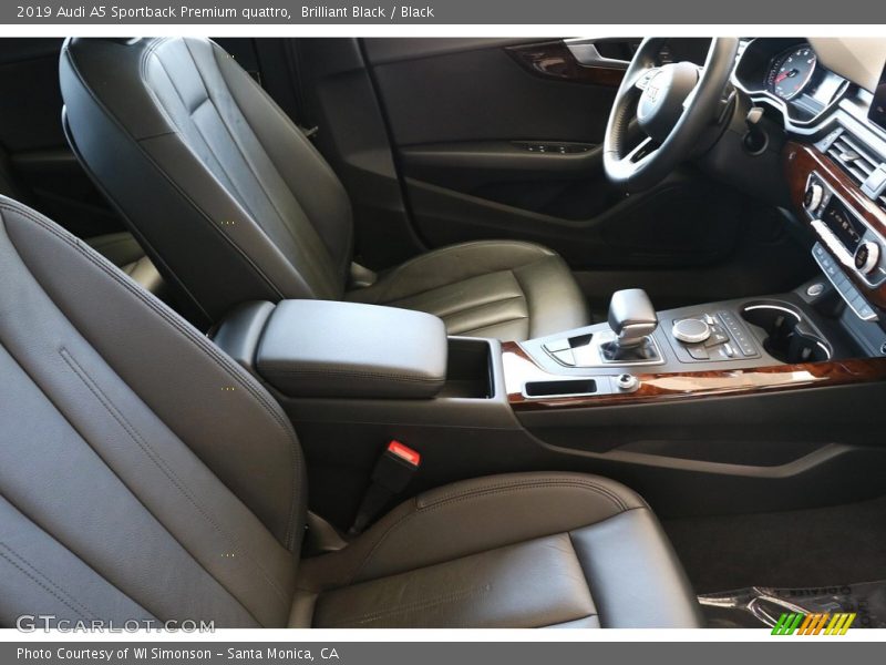Brilliant Black / Black 2019 Audi A5 Sportback Premium quattro