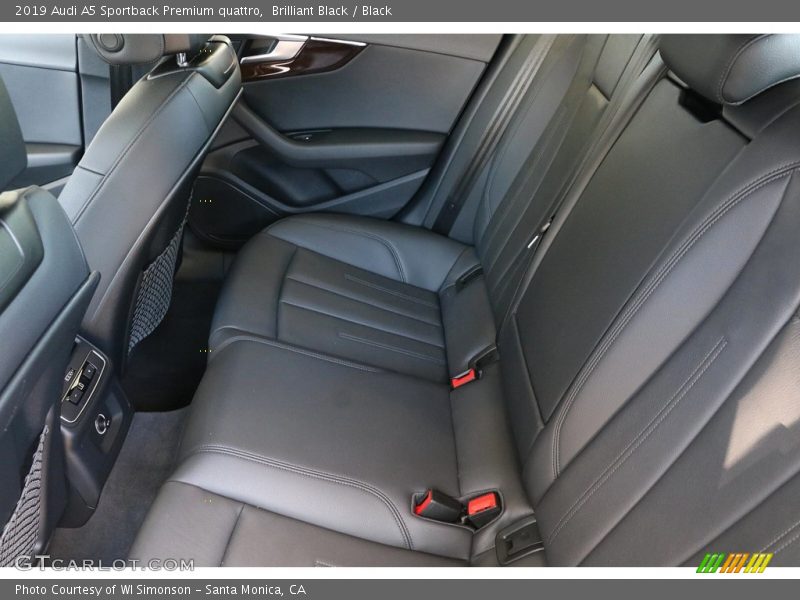 Brilliant Black / Black 2019 Audi A5 Sportback Premium quattro
