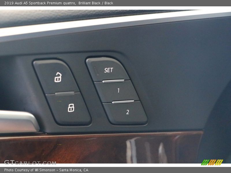 Brilliant Black / Black 2019 Audi A5 Sportback Premium quattro