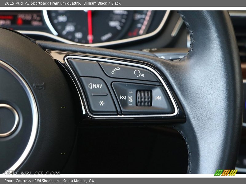  2019 A5 Sportback Premium quattro Steering Wheel