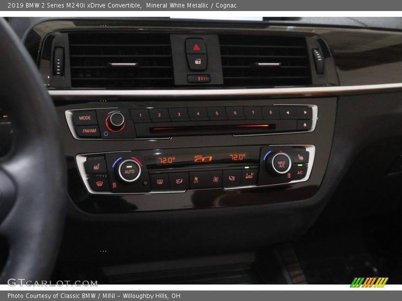 Controls of 2019 2 Series M240i xDrive Convertible