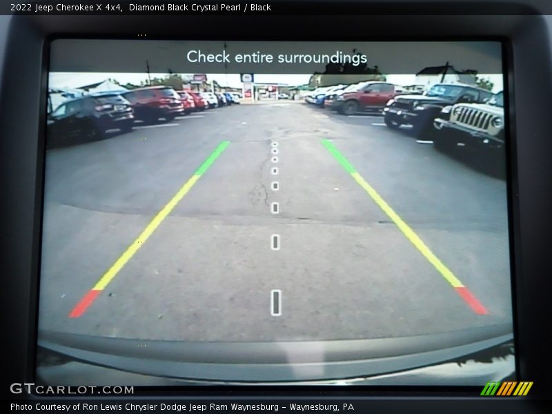 Diamond Black Crystal Pearl / Black 2022 Jeep Cherokee X 4x4