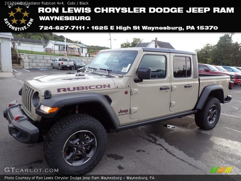 Gobi / Black 2022 Jeep Gladiator Rubicon 4x4