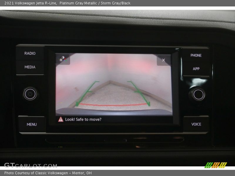 Platinum Gray Metallic / Storm Gray/Black 2021 Volkswagen Jetta R-Line