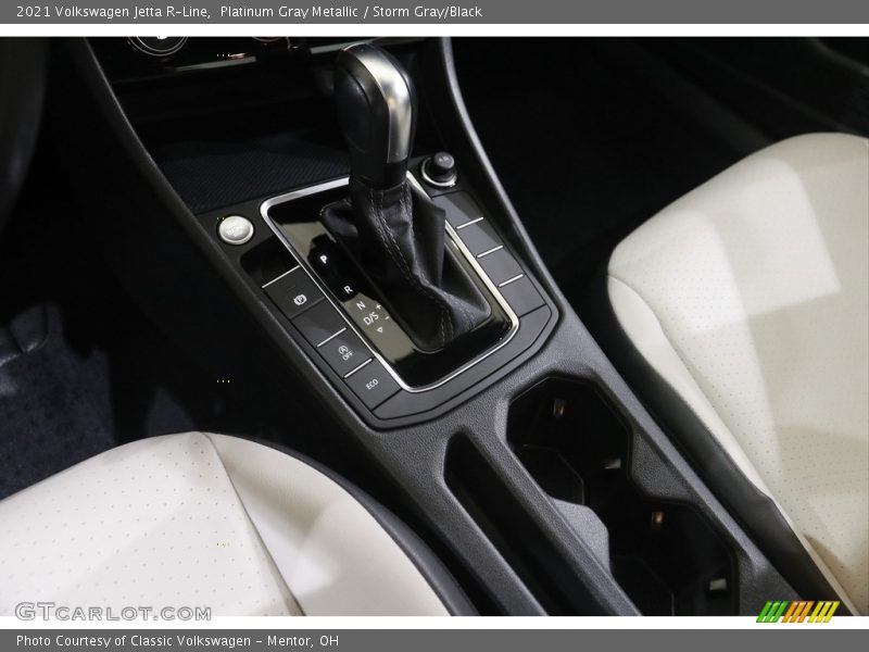 Platinum Gray Metallic / Storm Gray/Black 2021 Volkswagen Jetta R-Line