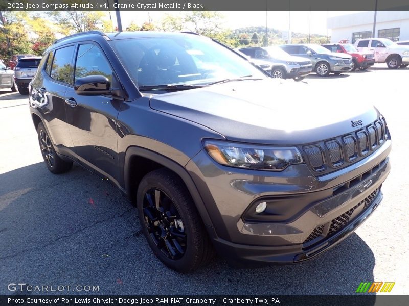 Granite Crystal Metallic / Black 2022 Jeep Compass Altitude 4x4
