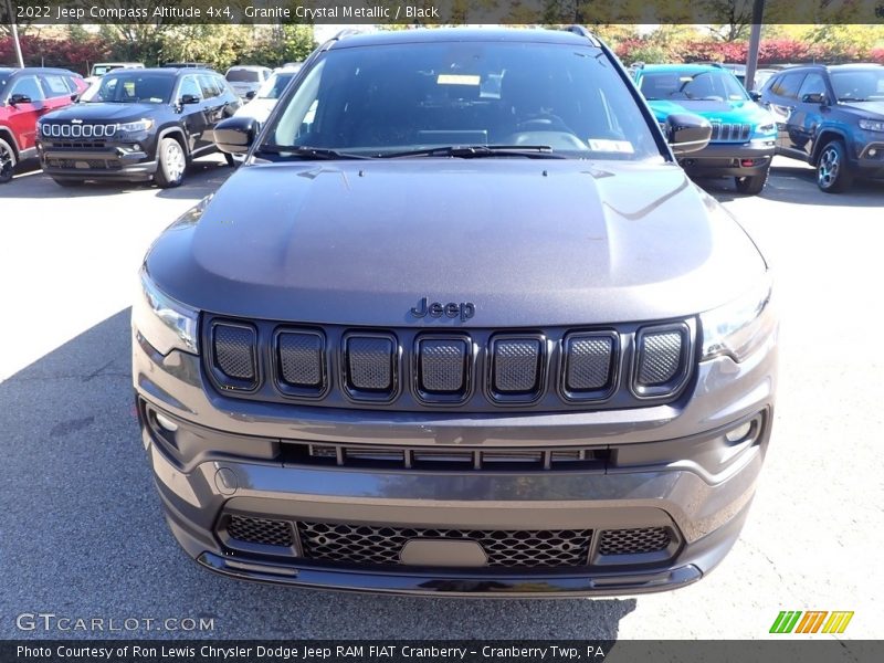 Granite Crystal Metallic / Black 2022 Jeep Compass Altitude 4x4