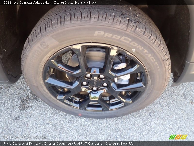 Granite Crystal Metallic / Black 2022 Jeep Compass Altitude 4x4