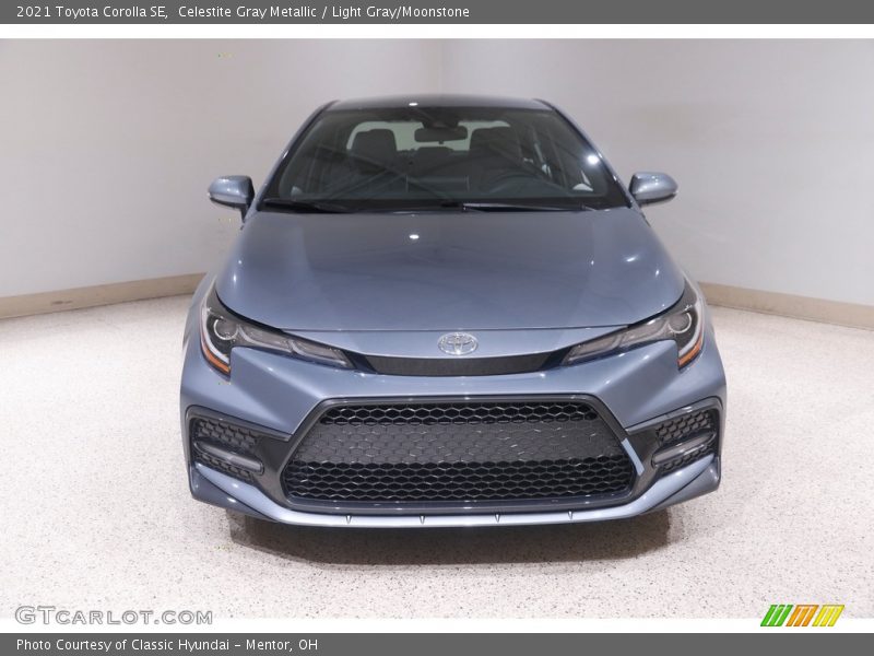Celestite Gray Metallic / Light Gray/Moonstone 2021 Toyota Corolla SE