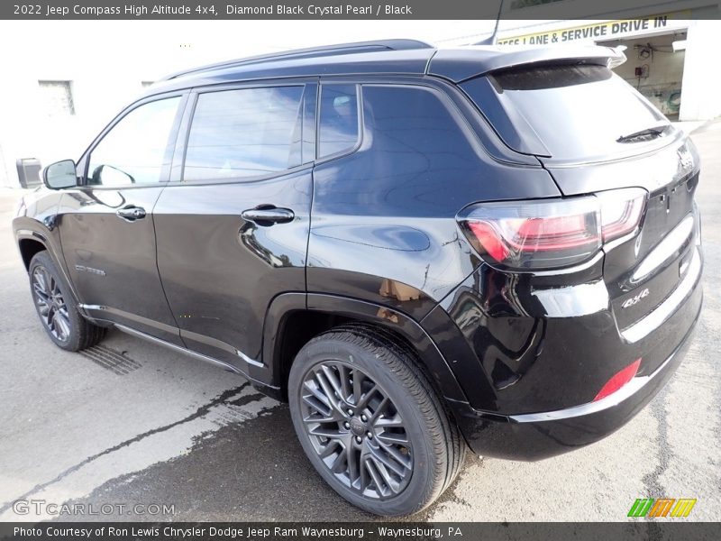 Diamond Black Crystal Pearl / Black 2022 Jeep Compass High Altitude 4x4