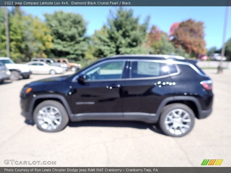 Diamond Black Crystal Pearl / Black 2022 Jeep Compass Latitude Lux 4x4