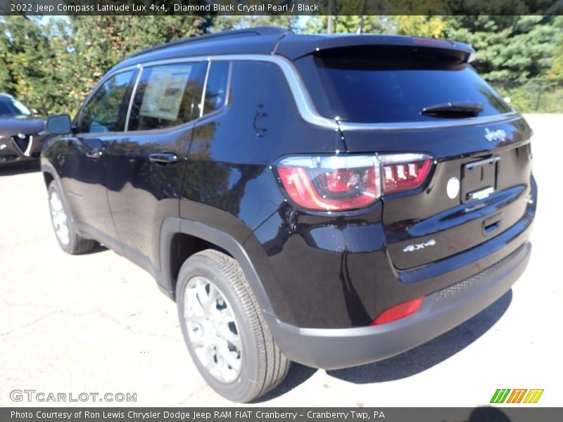 Diamond Black Crystal Pearl / Black 2022 Jeep Compass Latitude Lux 4x4