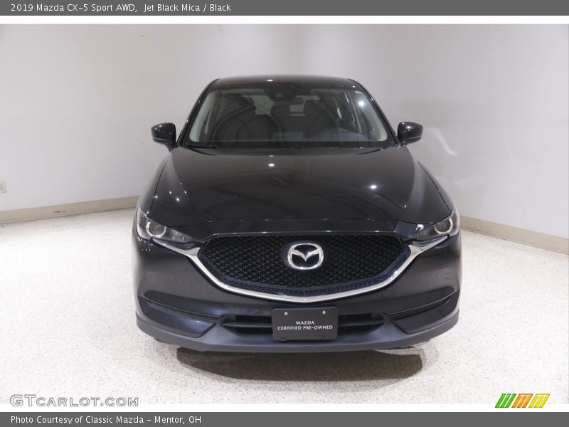 Jet Black Mica / Black 2019 Mazda CX-5 Sport AWD