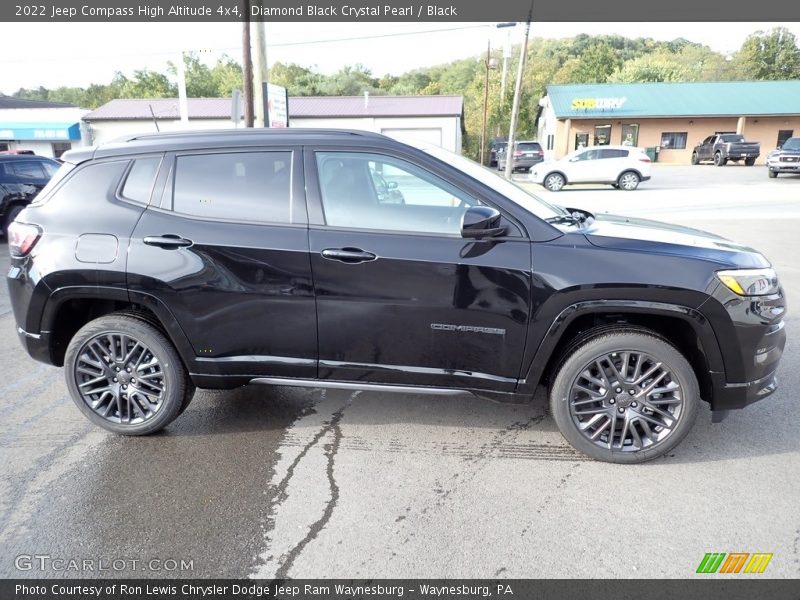 Diamond Black Crystal Pearl / Black 2022 Jeep Compass High Altitude 4x4