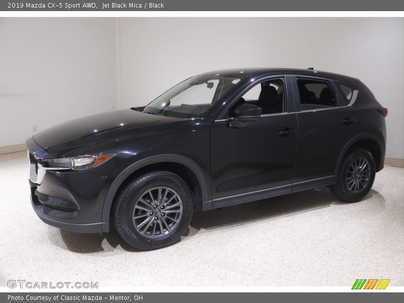 Jet Black Mica / Black 2019 Mazda CX-5 Sport AWD