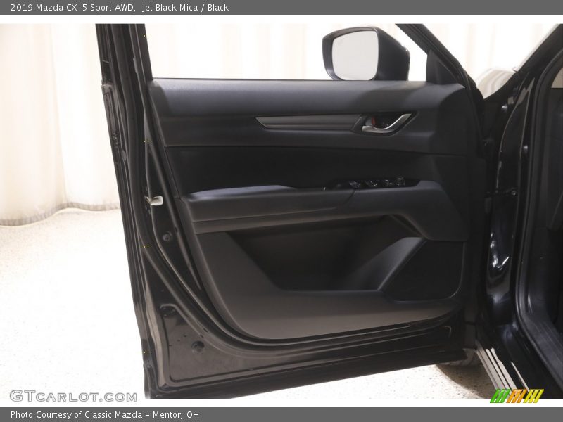 Jet Black Mica / Black 2019 Mazda CX-5 Sport AWD
