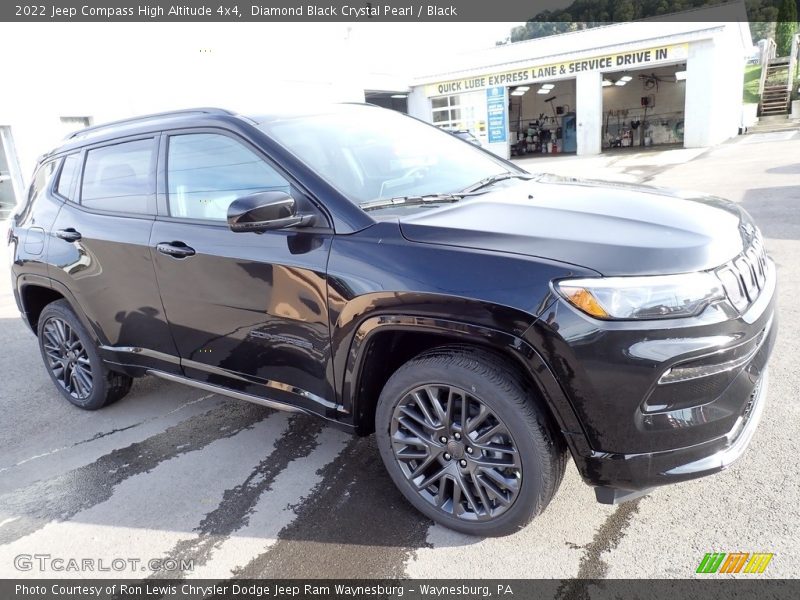 Diamond Black Crystal Pearl / Black 2022 Jeep Compass High Altitude 4x4