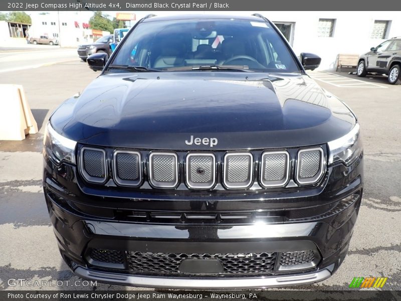 Diamond Black Crystal Pearl / Black 2022 Jeep Compass High Altitude 4x4