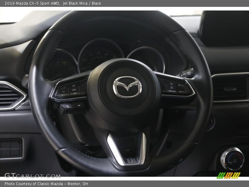 Jet Black Mica / Black 2019 Mazda CX-5 Sport AWD