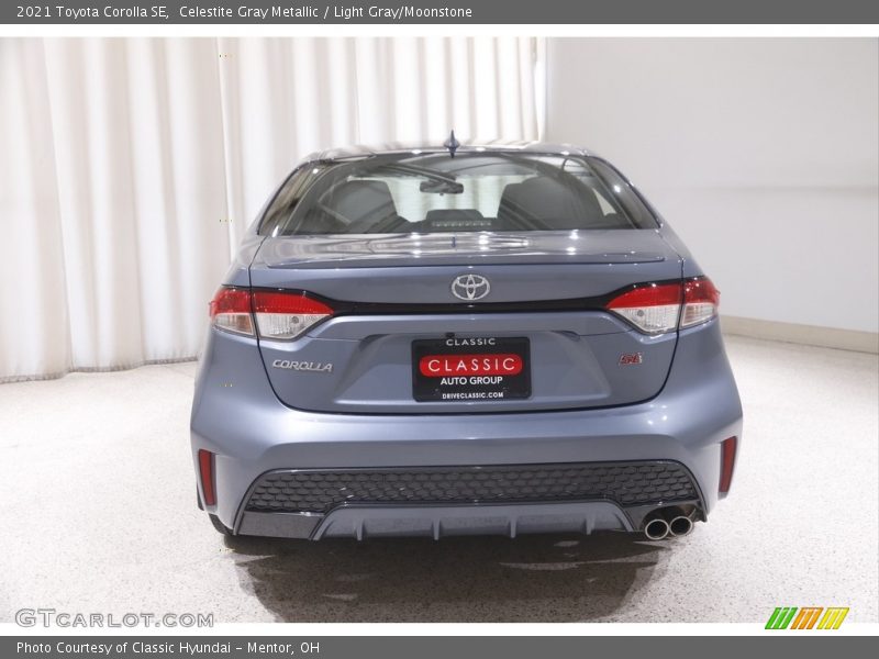 Celestite Gray Metallic / Light Gray/Moonstone 2021 Toyota Corolla SE