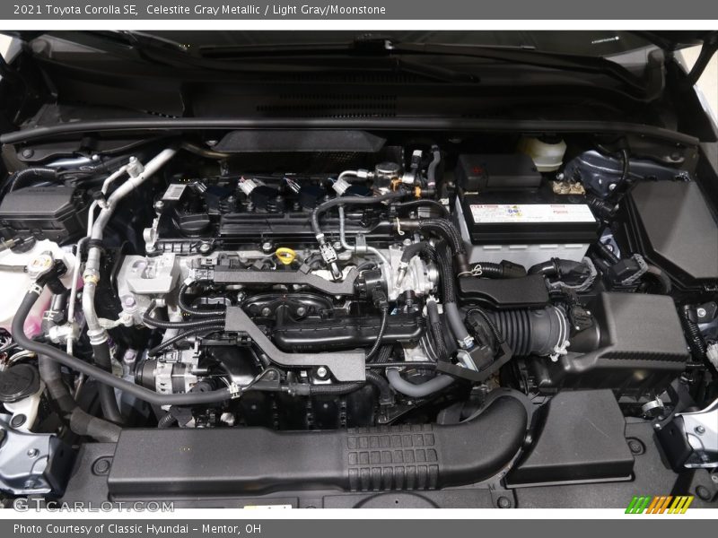Celestite Gray Metallic / Light Gray/Moonstone 2021 Toyota Corolla SE