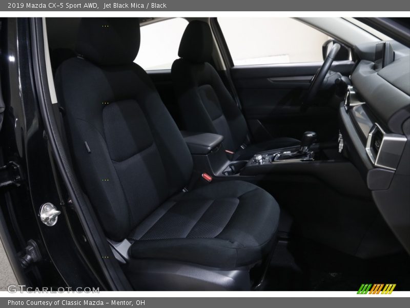 Jet Black Mica / Black 2019 Mazda CX-5 Sport AWD