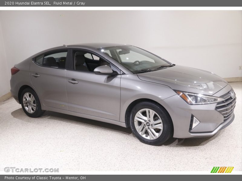 Fluid Metal / Gray 2020 Hyundai Elantra SEL