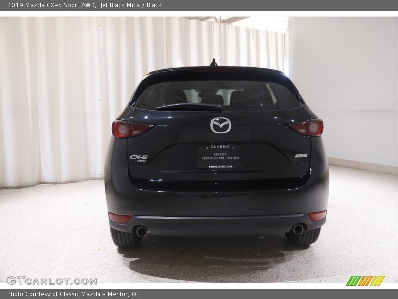 Jet Black Mica / Black 2019 Mazda CX-5 Sport AWD