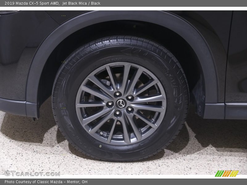 Jet Black Mica / Black 2019 Mazda CX-5 Sport AWD