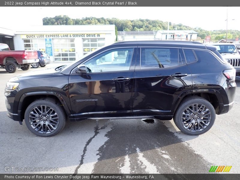  2022 Compass High Altitude 4x4 Diamond Black Crystal Pearl