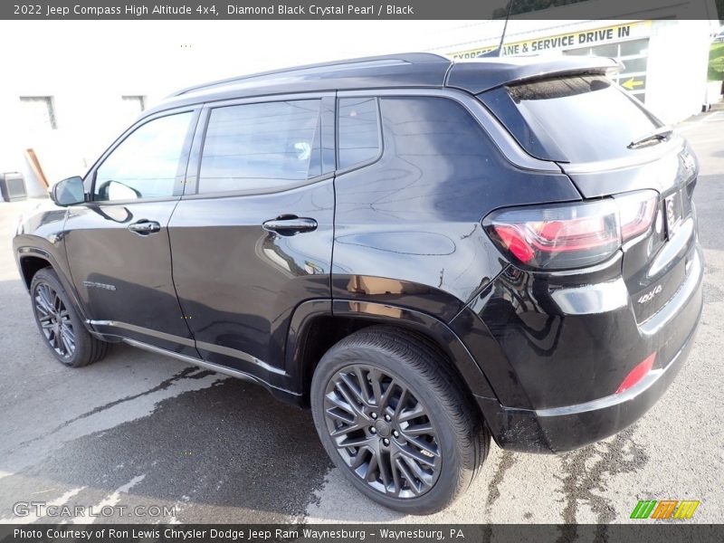 Diamond Black Crystal Pearl / Black 2022 Jeep Compass High Altitude 4x4