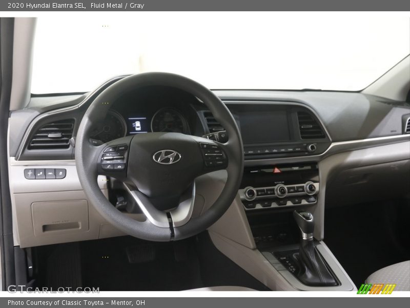 Fluid Metal / Gray 2020 Hyundai Elantra SEL