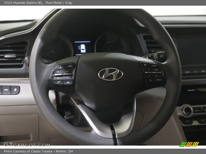 Fluid Metal / Gray 2020 Hyundai Elantra SEL