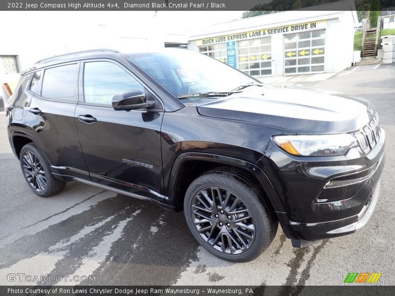 Diamond Black Crystal Pearl / Black 2022 Jeep Compass High Altitude 4x4