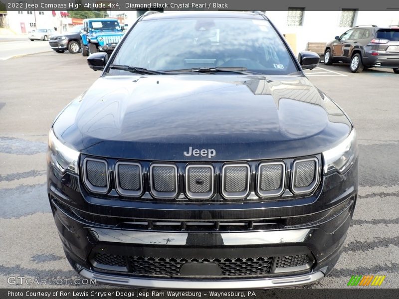 Diamond Black Crystal Pearl / Black 2022 Jeep Compass High Altitude 4x4