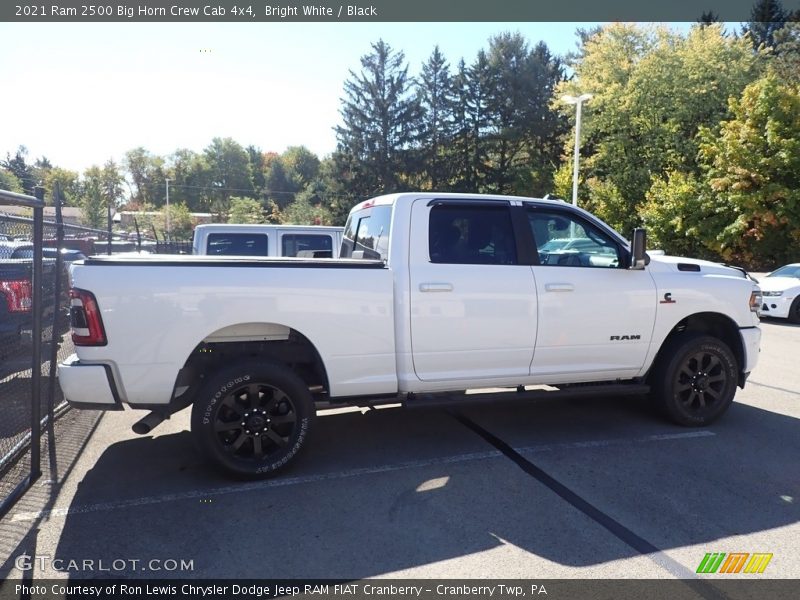 Bright White / Black 2021 Ram 2500 Big Horn Crew Cab 4x4
